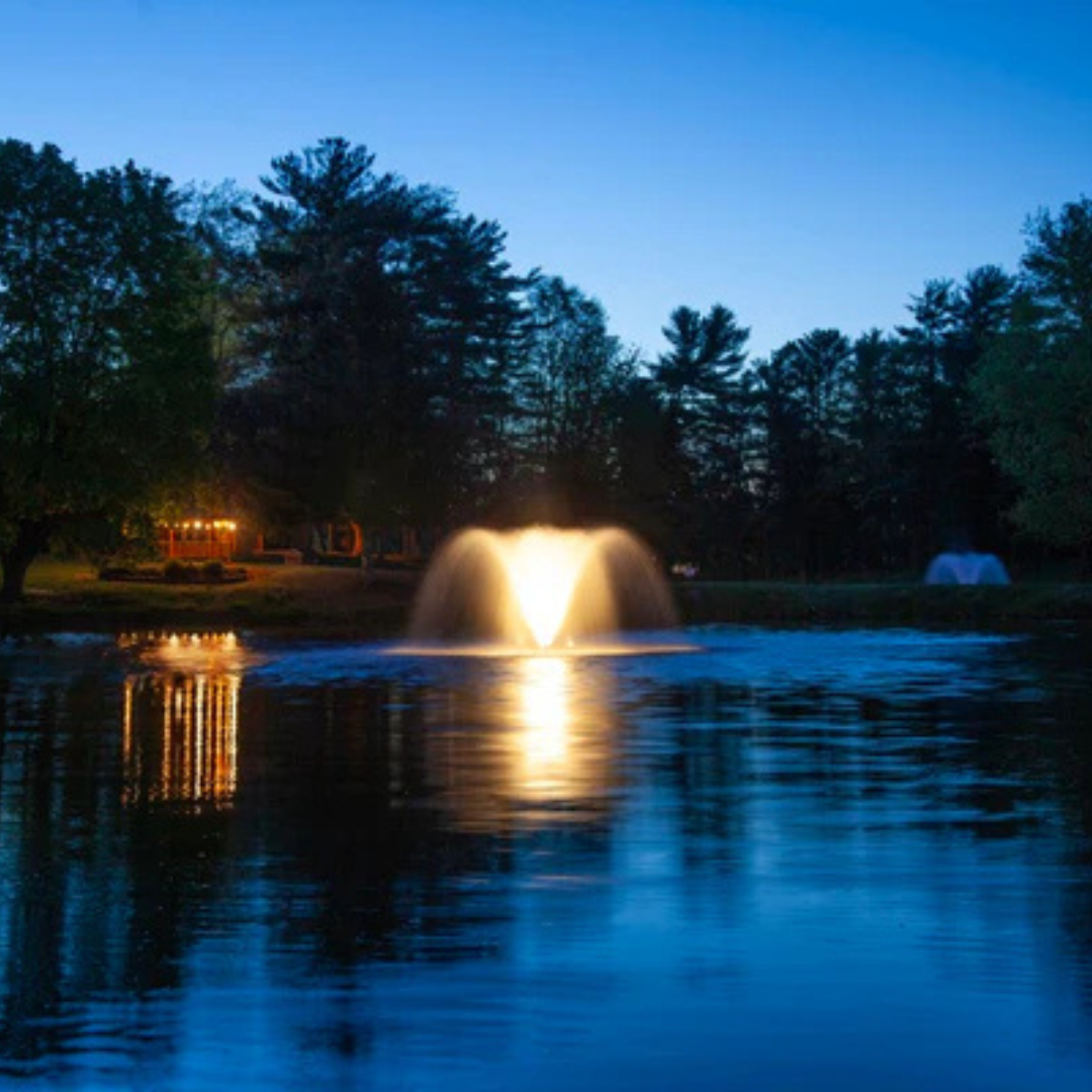 Scott Aerator North Star Fountain Aerator for Medium, Residential Ponds 1 hp 115 volts