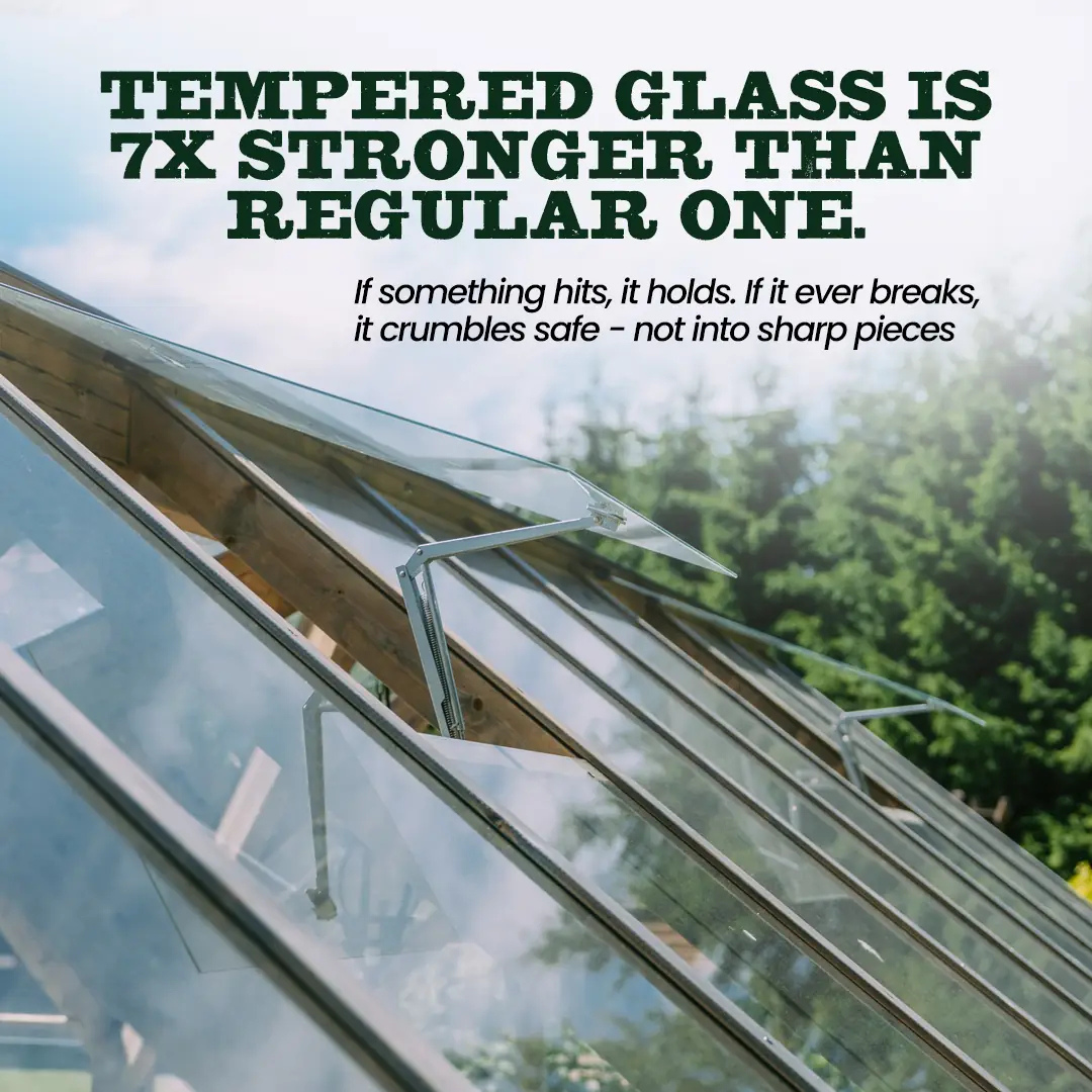 YourGreenhouses Nordwood Arrow Greenhouse