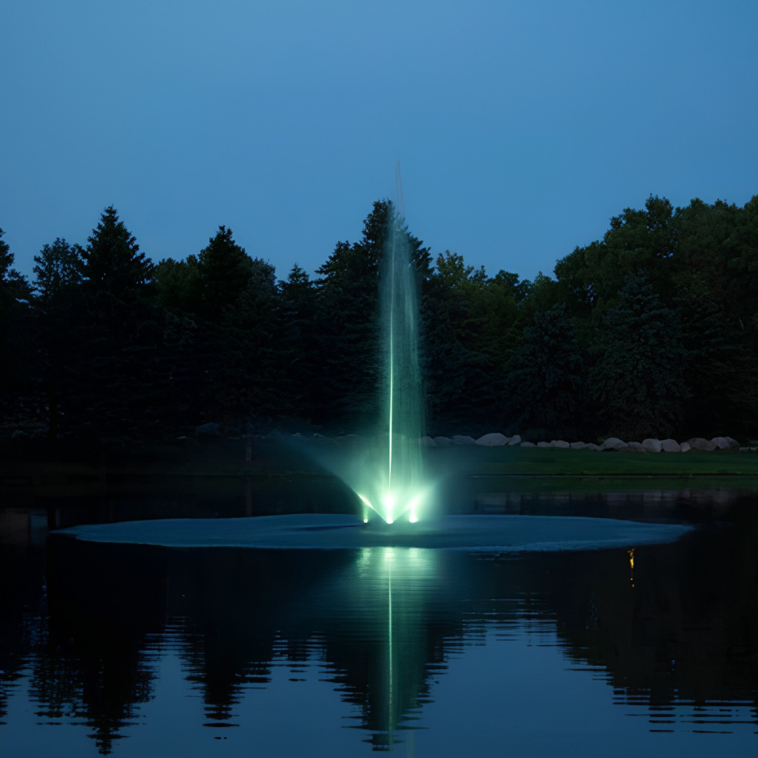 Scott Aerator Skyward Fountain For Medium, Residential Ponds ¾ hp 230 volts
