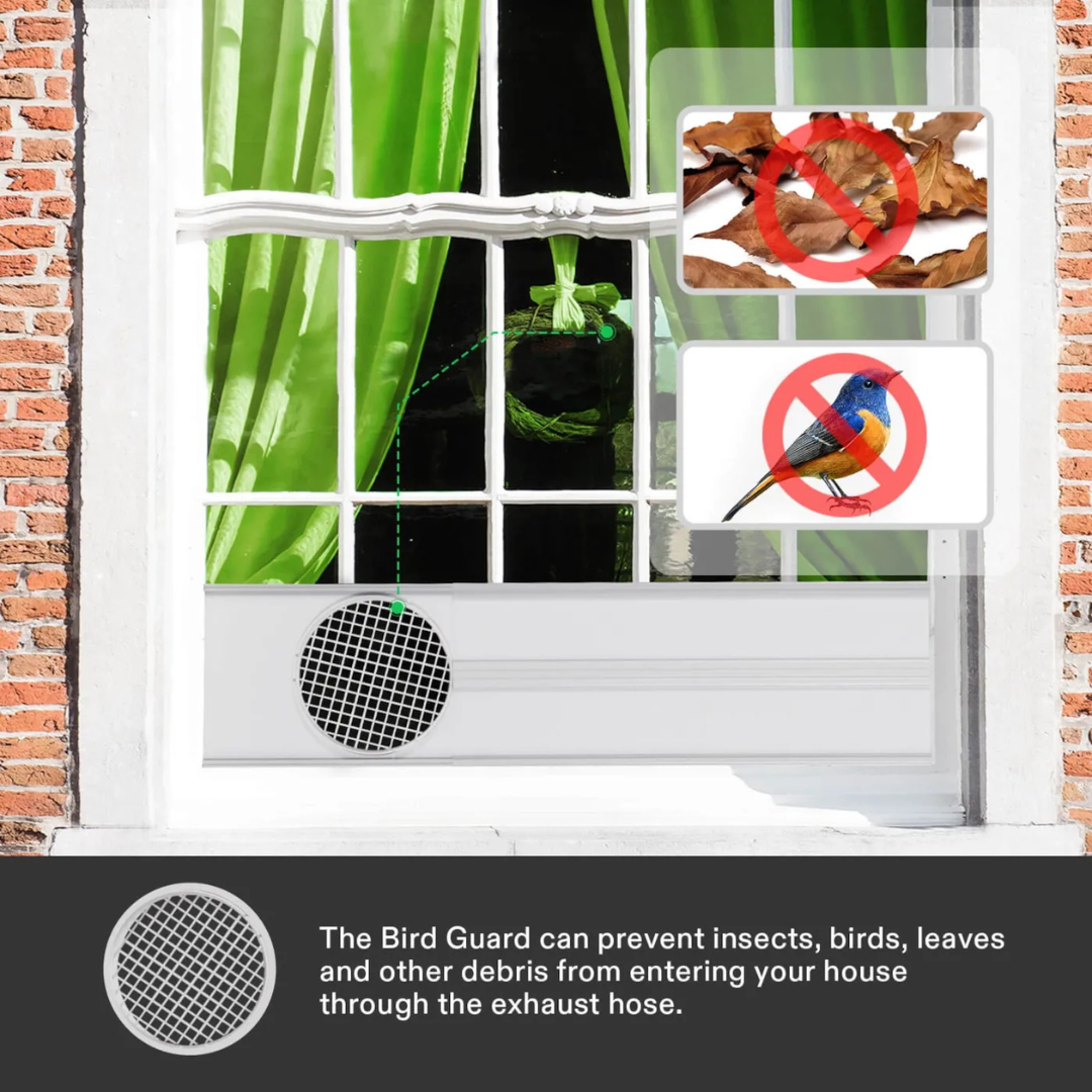 Vivosun Window Duct Kit, Portable AC Window Seal Kit, Fit with 4”/6” Ducting & 5.9” Hose