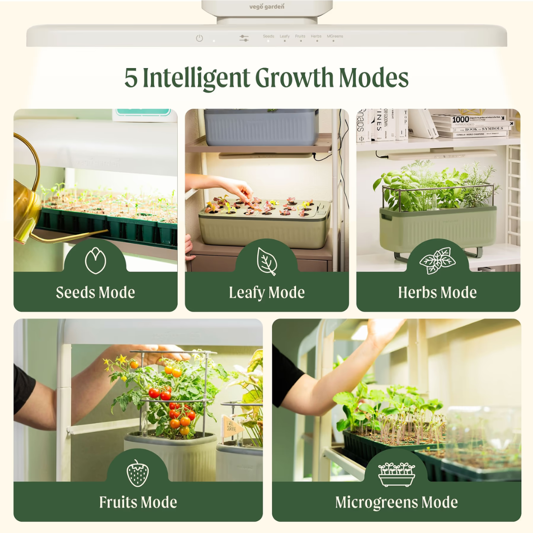 Vego 4 Tier Grow Light Garden
