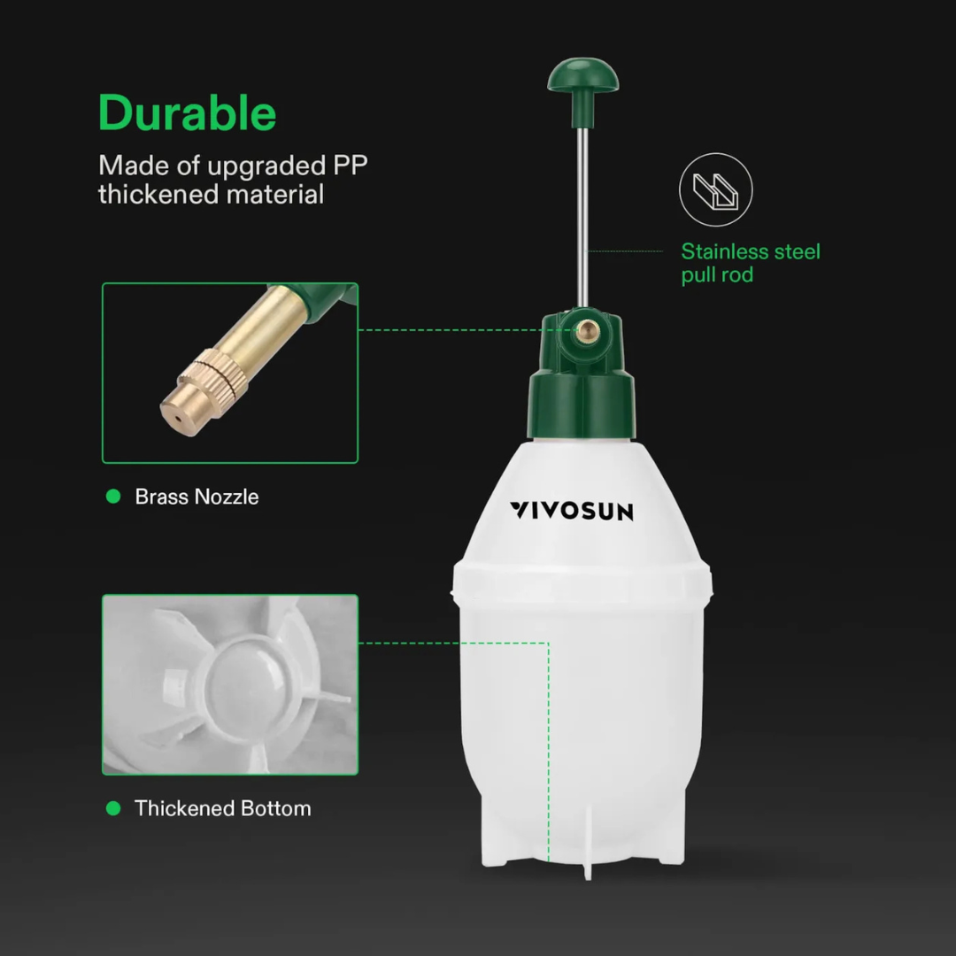 Vivosun Gallon Handheld Garden Pump Sprayer