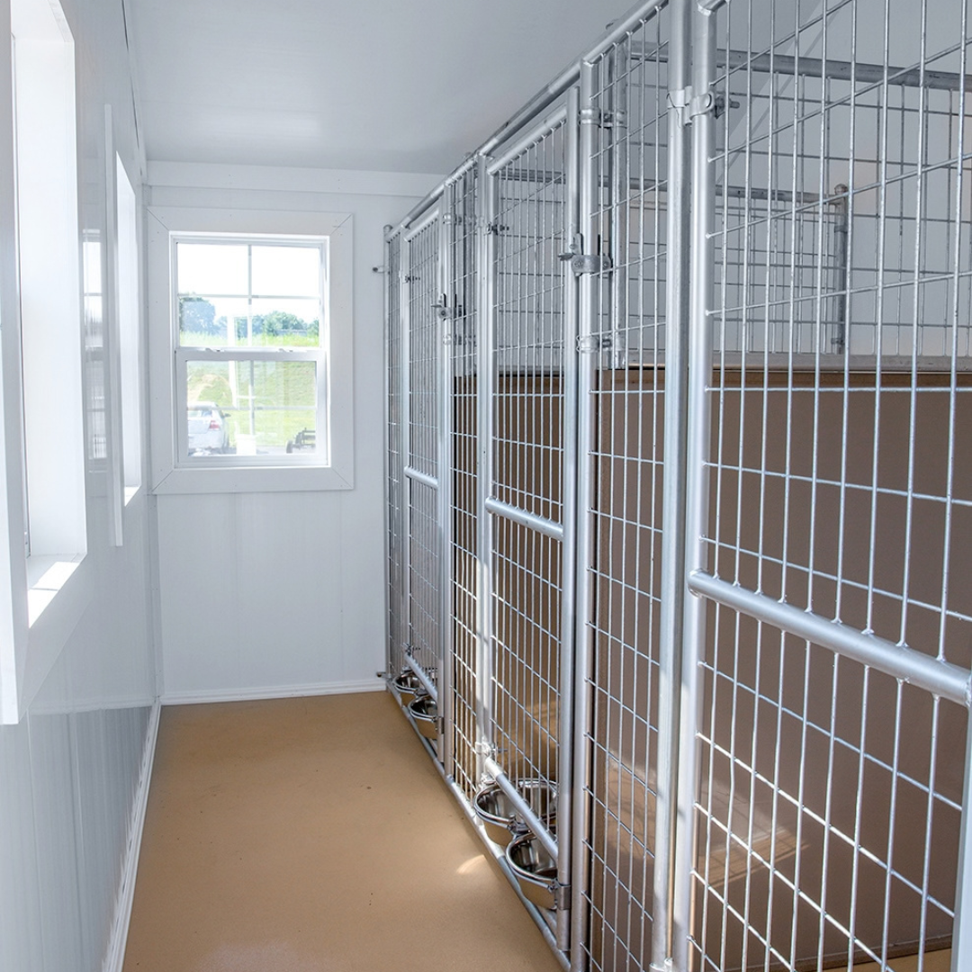 Bird in Hand 12×18 3-Run Commercial Kennel