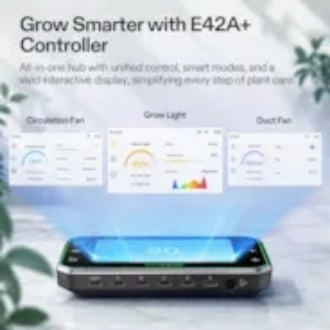 VIVOSUN Smart Grow Tent Kit PRO Indoor Grow System with Tunable Spectrum LED Light and Smart GrowHub Automation