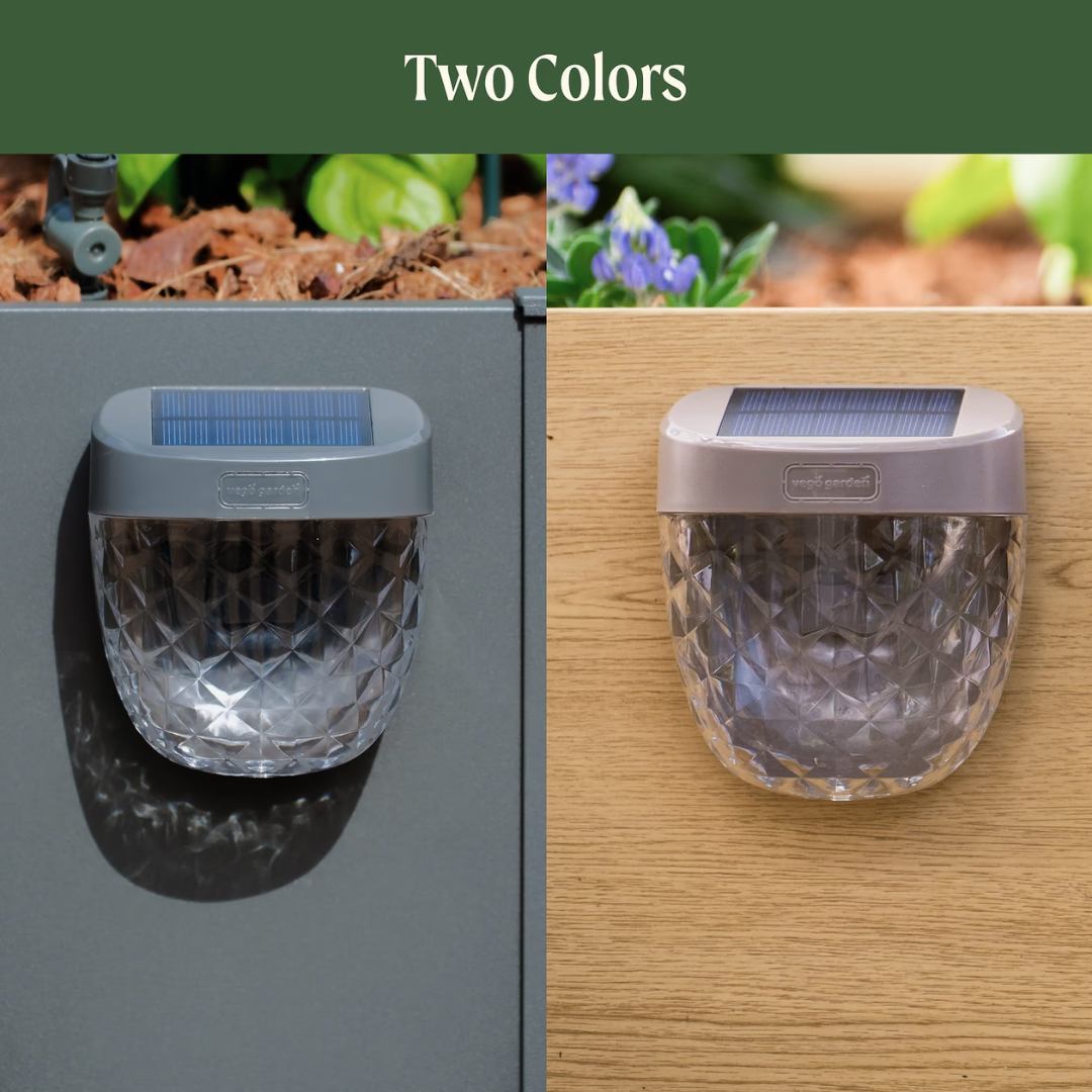 Vego Diamond Garden Solar Light - Flat Mount