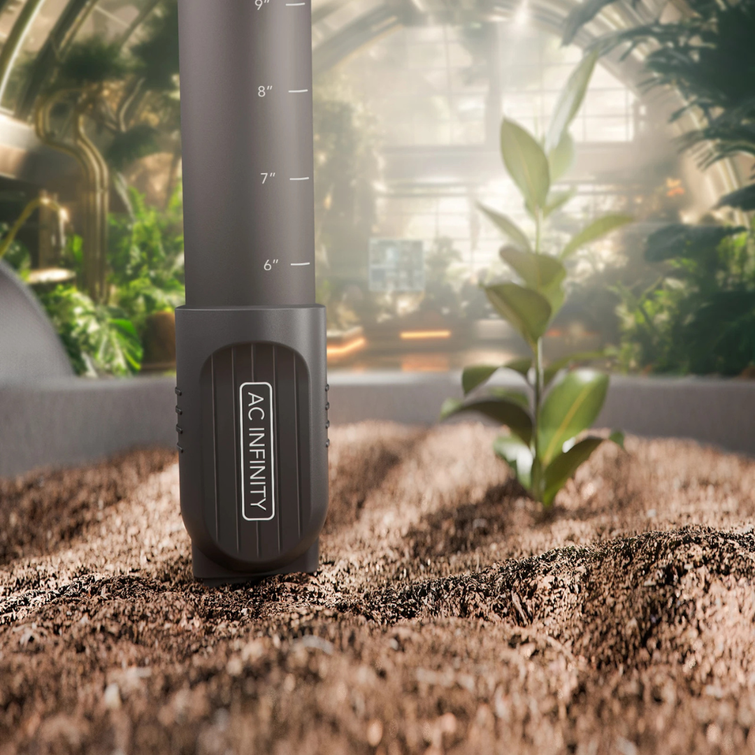 AC Infinity AI Soil Sensor, for Moisture and Saturation Level Monitoring, IP67