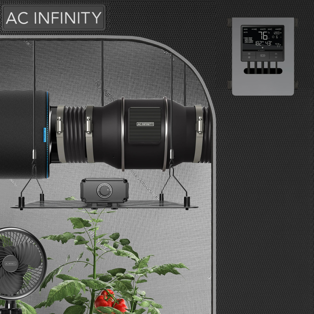 AC Infinity CONTROLLER 69 PRO, Smart Climate Controller UIS 4-Port, with Temp Humidity VPD