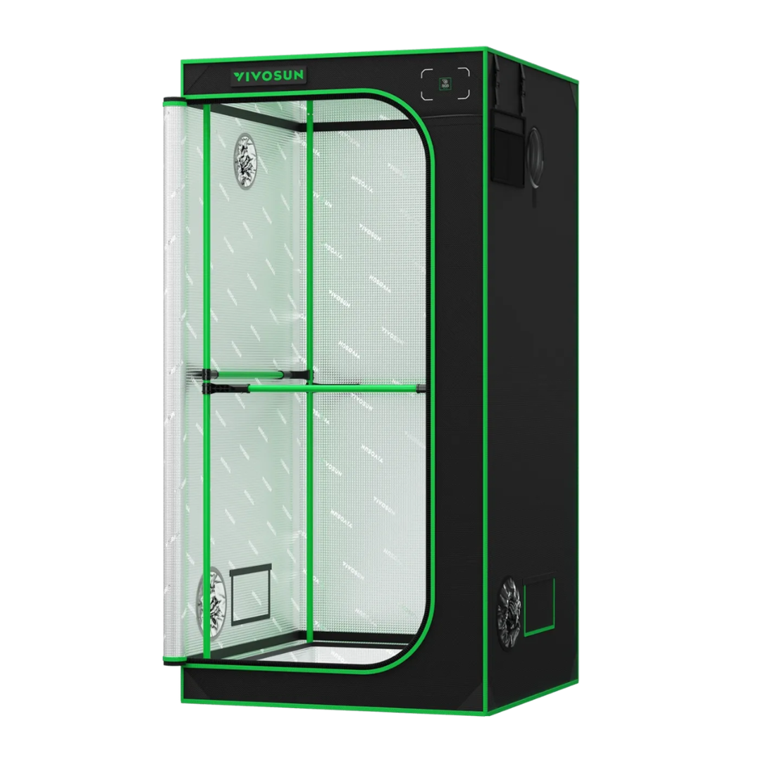 Vivosun Grow Tent Pro 3x3 P336, 2-4 Plants Use, Large Front Window, 36″ x 36″ x 72″, For Indoor Plants Growing
