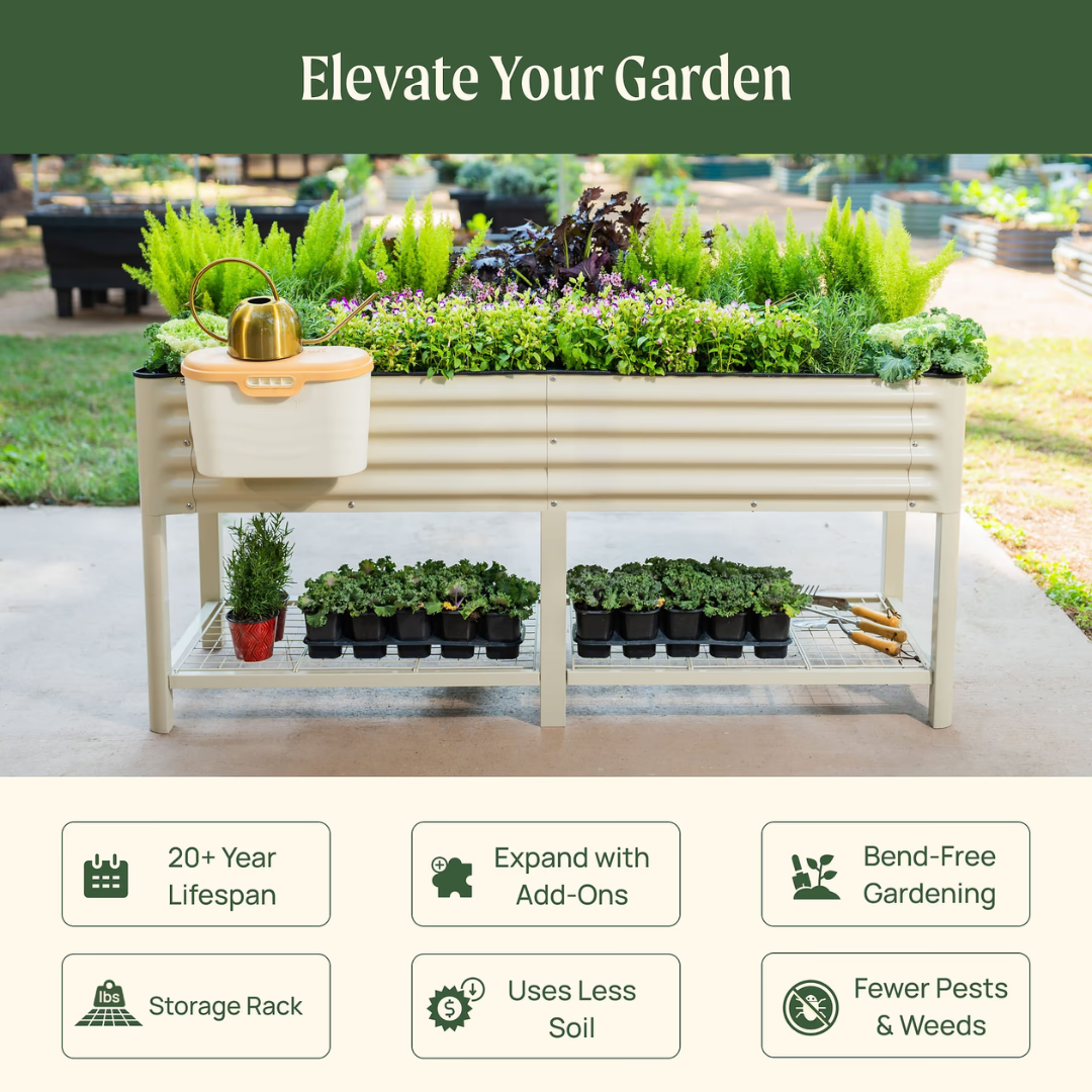 Vego Elevated Garden Bed - 2' x 6'