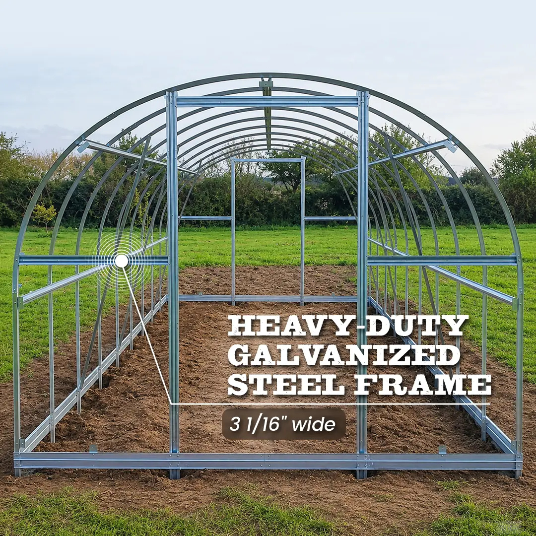 YourGreenHouses World's Most Popular Polycarbonate Greenhouse