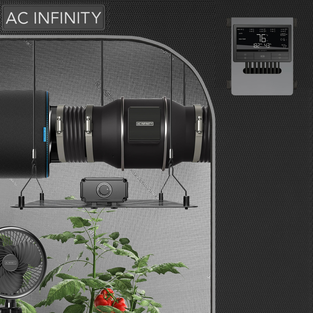 AC Infinity CONTROLLER 69 PRO+, Smart Climate Controller UIS 8-Port, with Temp Humidity VPD Sensor