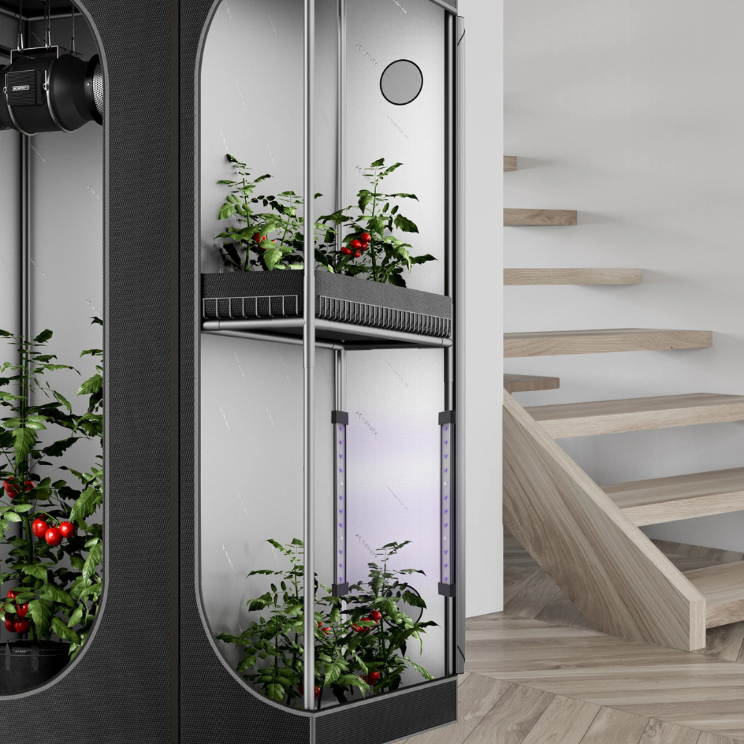AC Infinity IONBEAM U4, Supplemental Grow Light Bars 11", Targeted UV Spectrum LED 4-Bar Kit