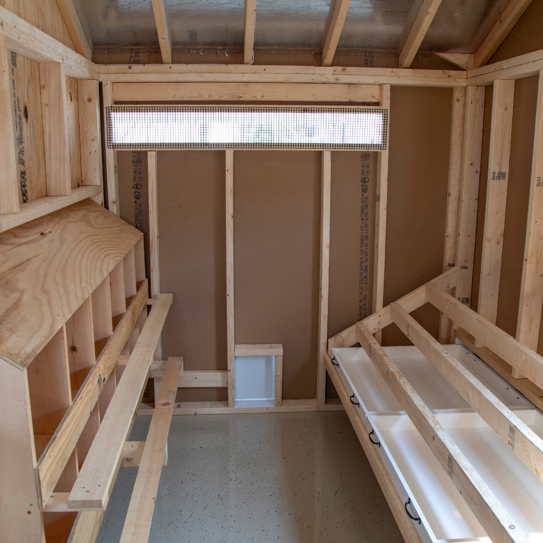 Bird in Hand 10×28 A-Frame Combination Chicken Coop