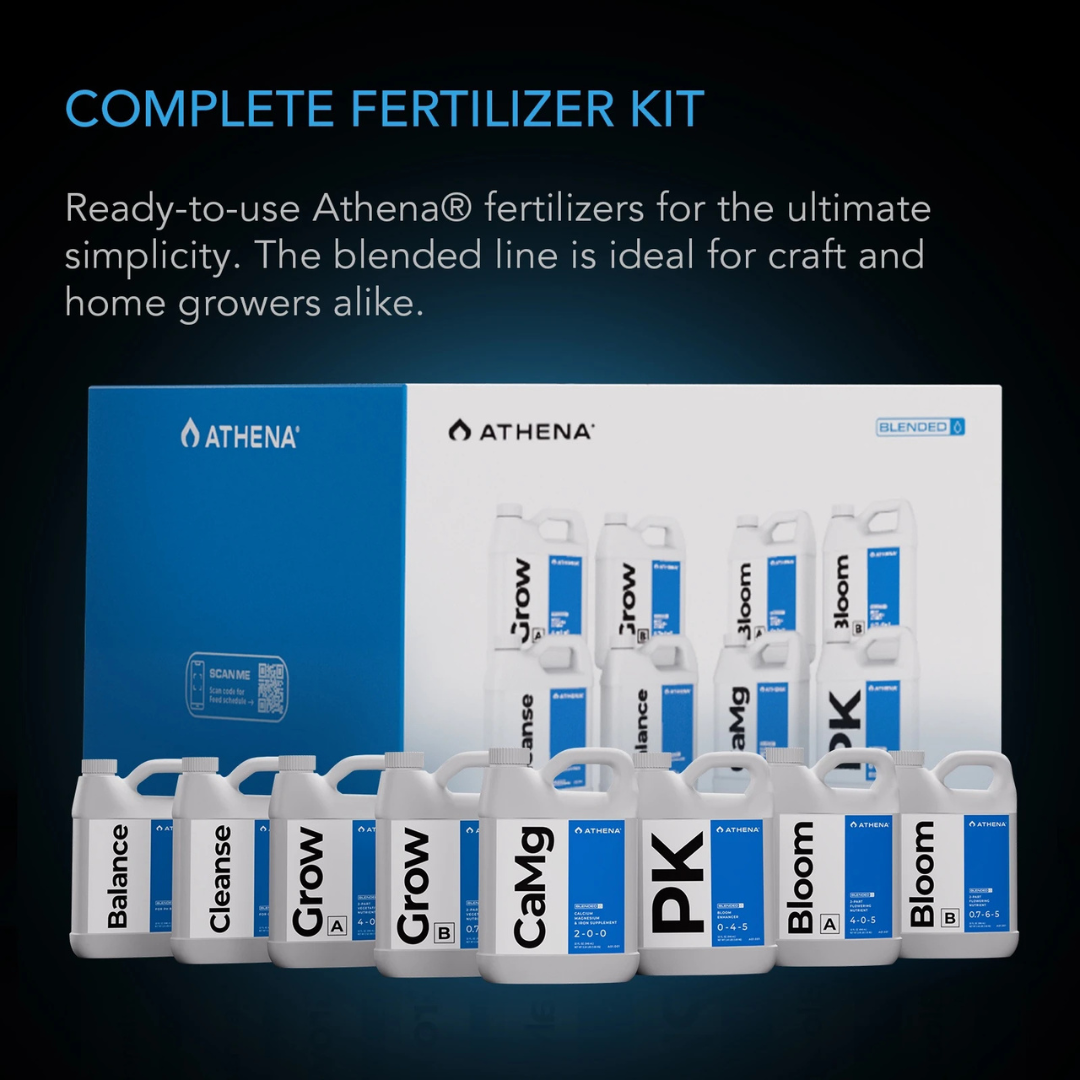 AC Infinity AI Cultivator 2-Plant Kit, Grow Tent System PRO 2x4 with Athena® Blended Starter Kit