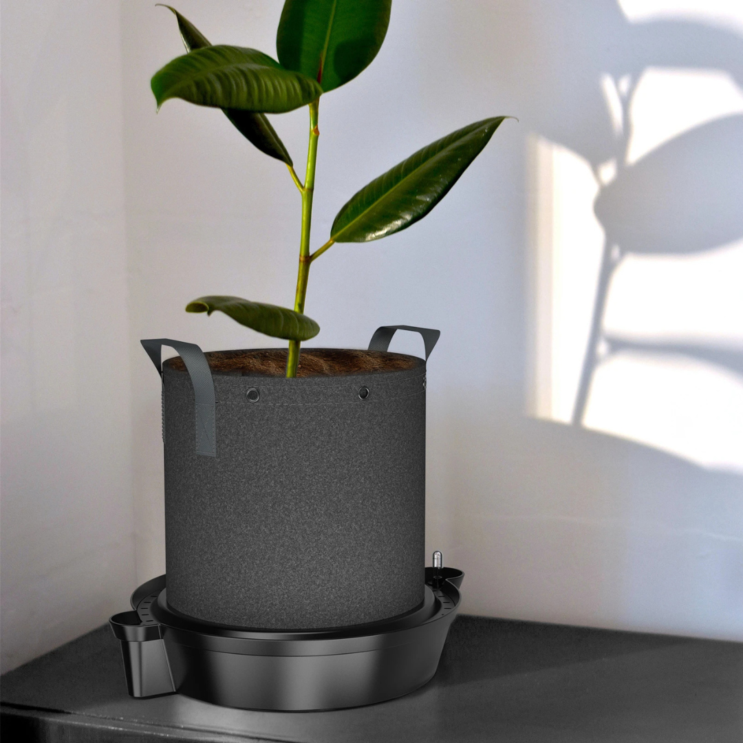 AC Infnity Self-Watering Fabric Pot Base XL, 4-Pack