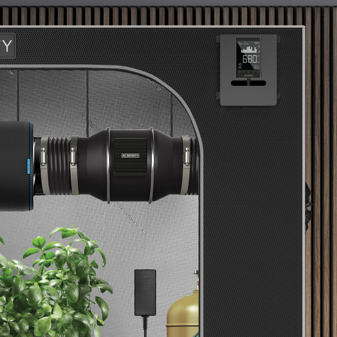 AC Infinity CO2 Controller, Smart Carbon Dioxide Monitor 2-Outlet