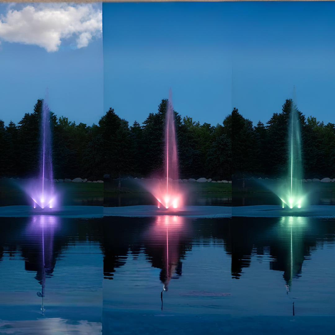 Scott Aerator Skyward Fountain For Medium, Residential Ponds ¾ hp 230 volts