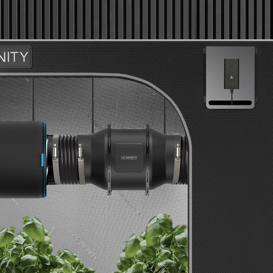 AC Infinity CLOUDLINE A6, Quiet Inline Fan 6" with Speed Controller
