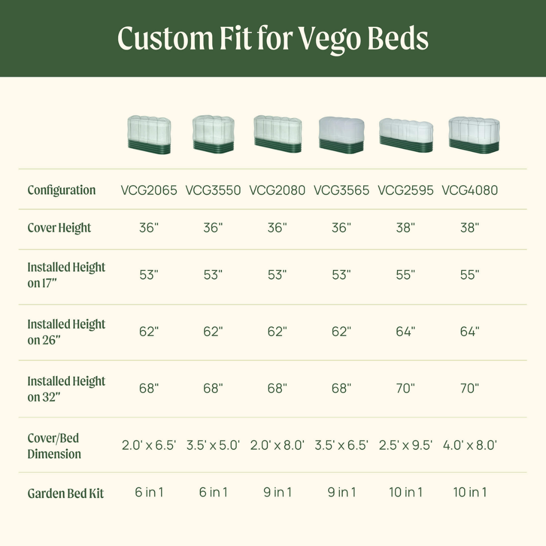 Vego Greenhouse Frost Cover