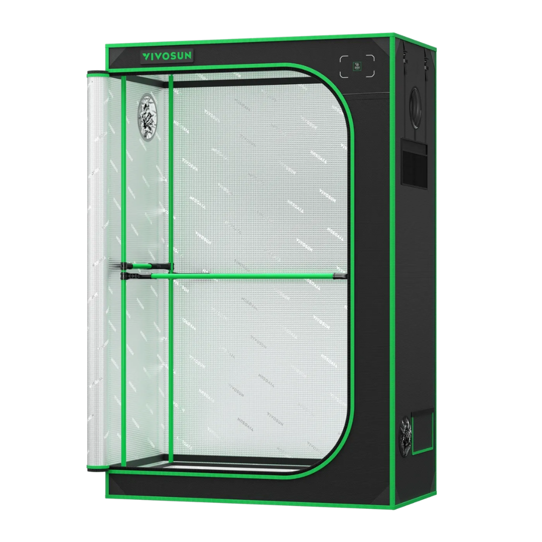 Vivosun Grow Tent Pro 2x4 P426, 2-4 Plants Use, Large Front Window, 24″ x 48″ x 72″, For Indoor Plants Growing