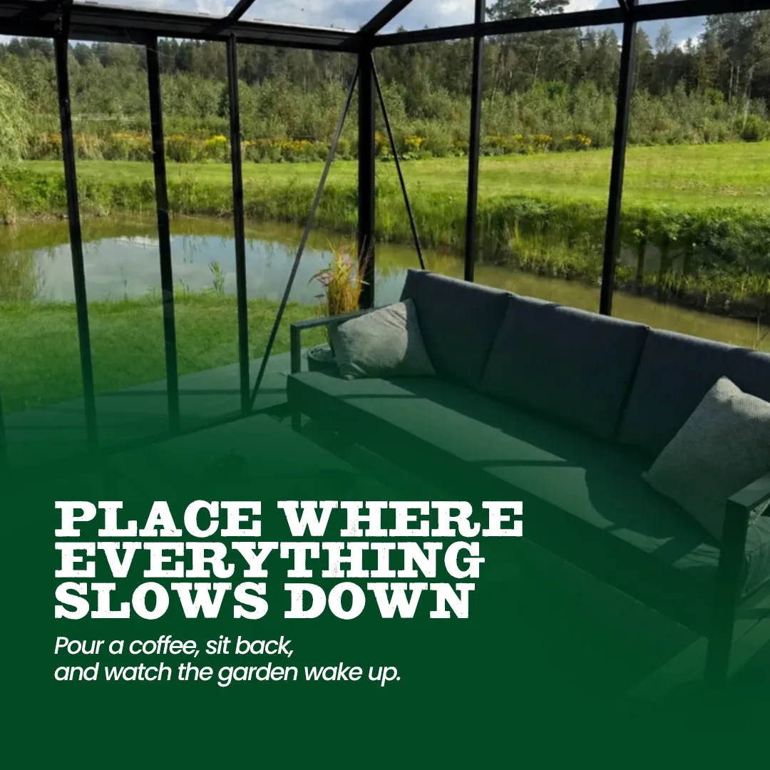 YourGreenhouses Scandiglas T-Shape Orangerie
