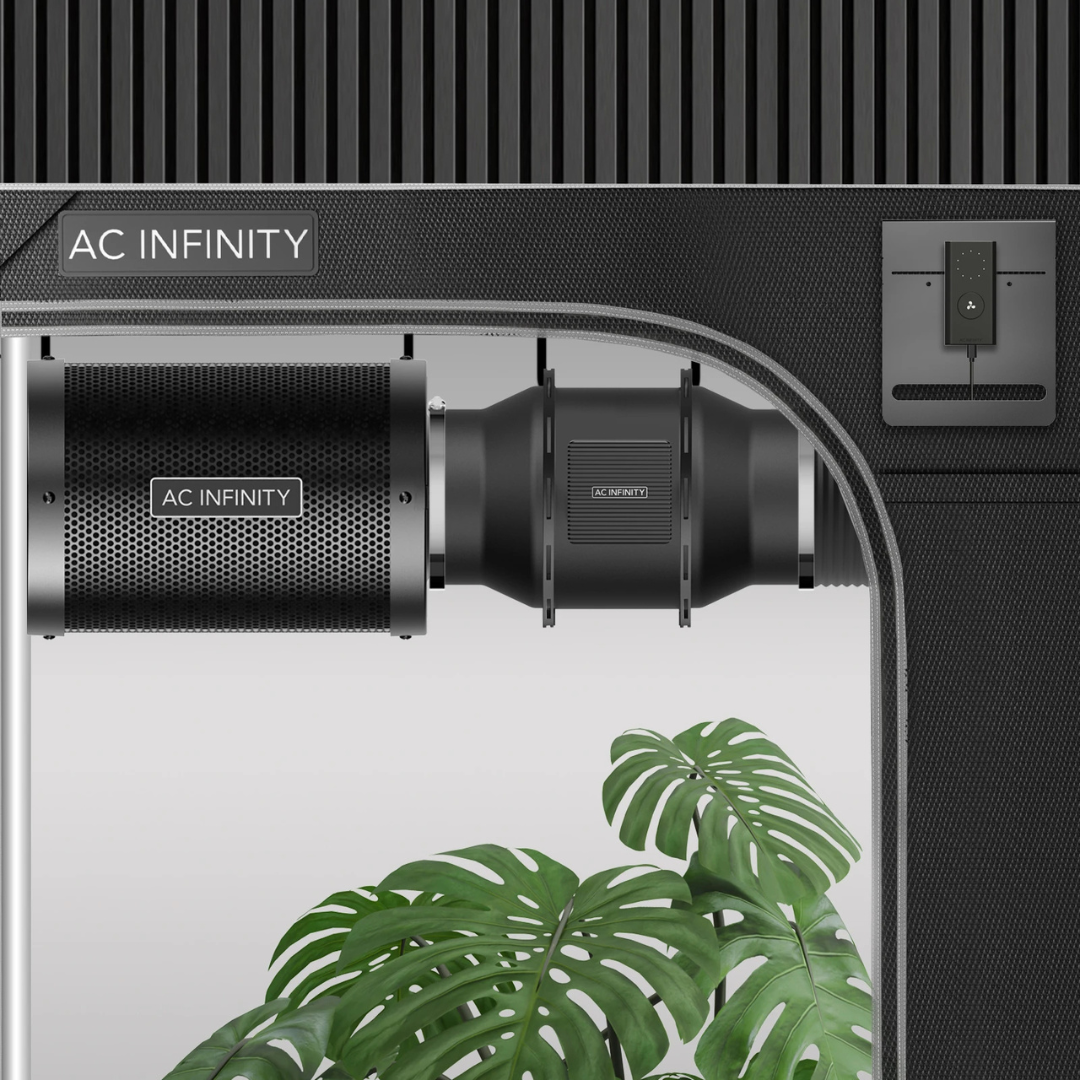 AC Infinity Air Filtration Kit 8" with Speed Controller, Inline Fan, Carbon Filter