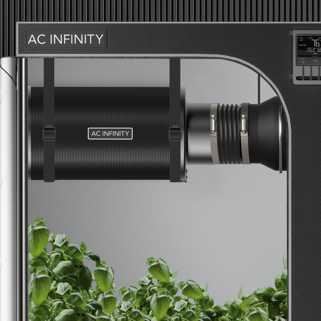 AC Infinity Refillable Carbon Filter Kit 4" with Extra Charcoal Refill