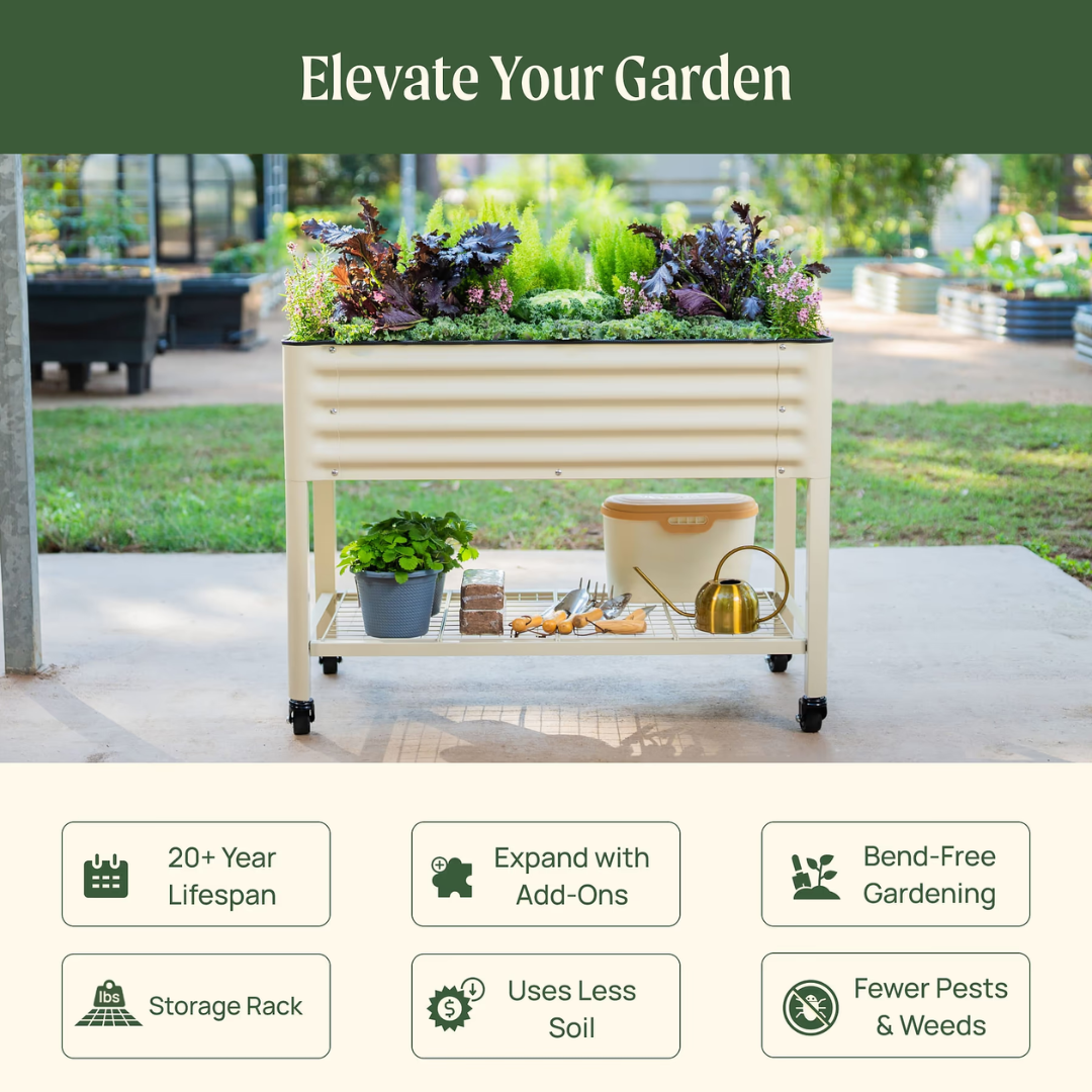 Vego Elevated Garden Bed - 2' x 4'