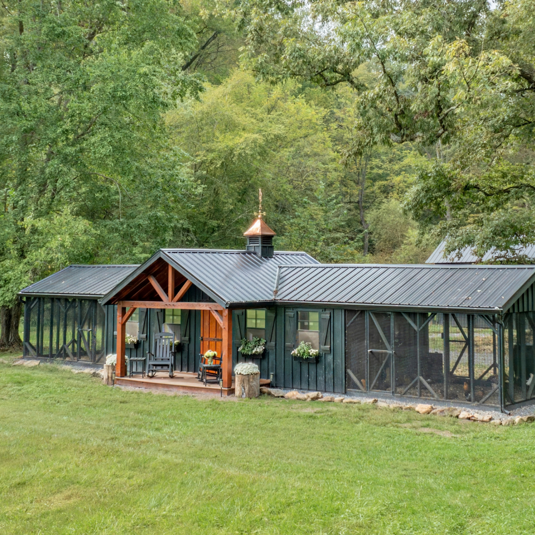 Bird in Hand 18×50 A-Frame Combination Chicken Coop
