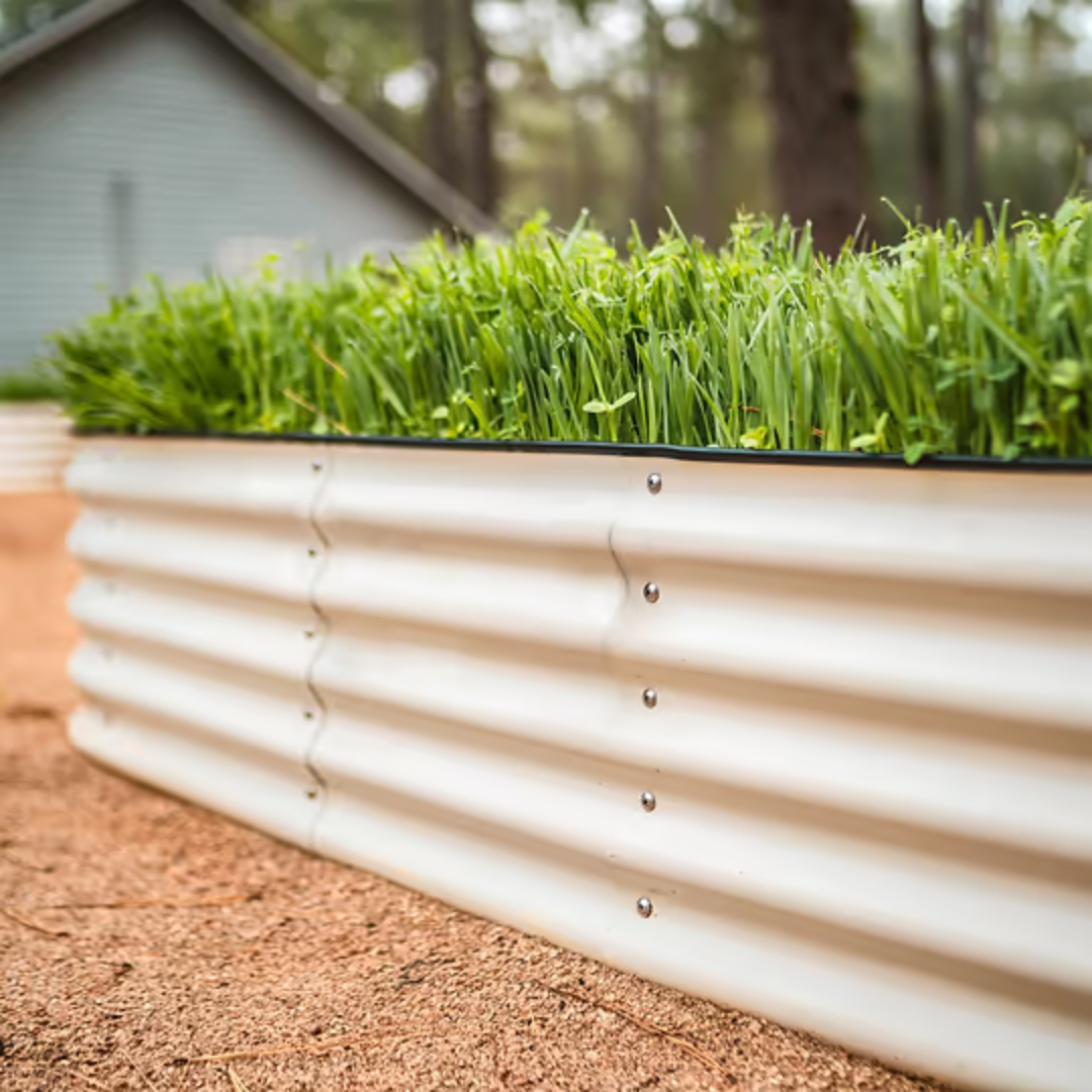 Vego 17" Tall 4 In 1 Small Modular Metal Raised Garden Bed Kit