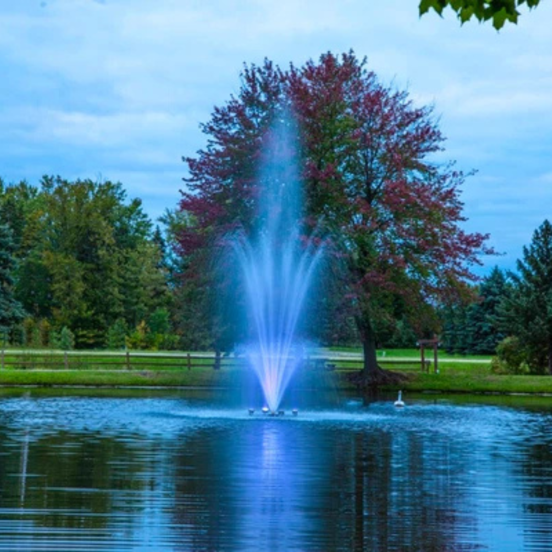 Scott Aerator Amherst Fountain For Large, Commercial Ponds