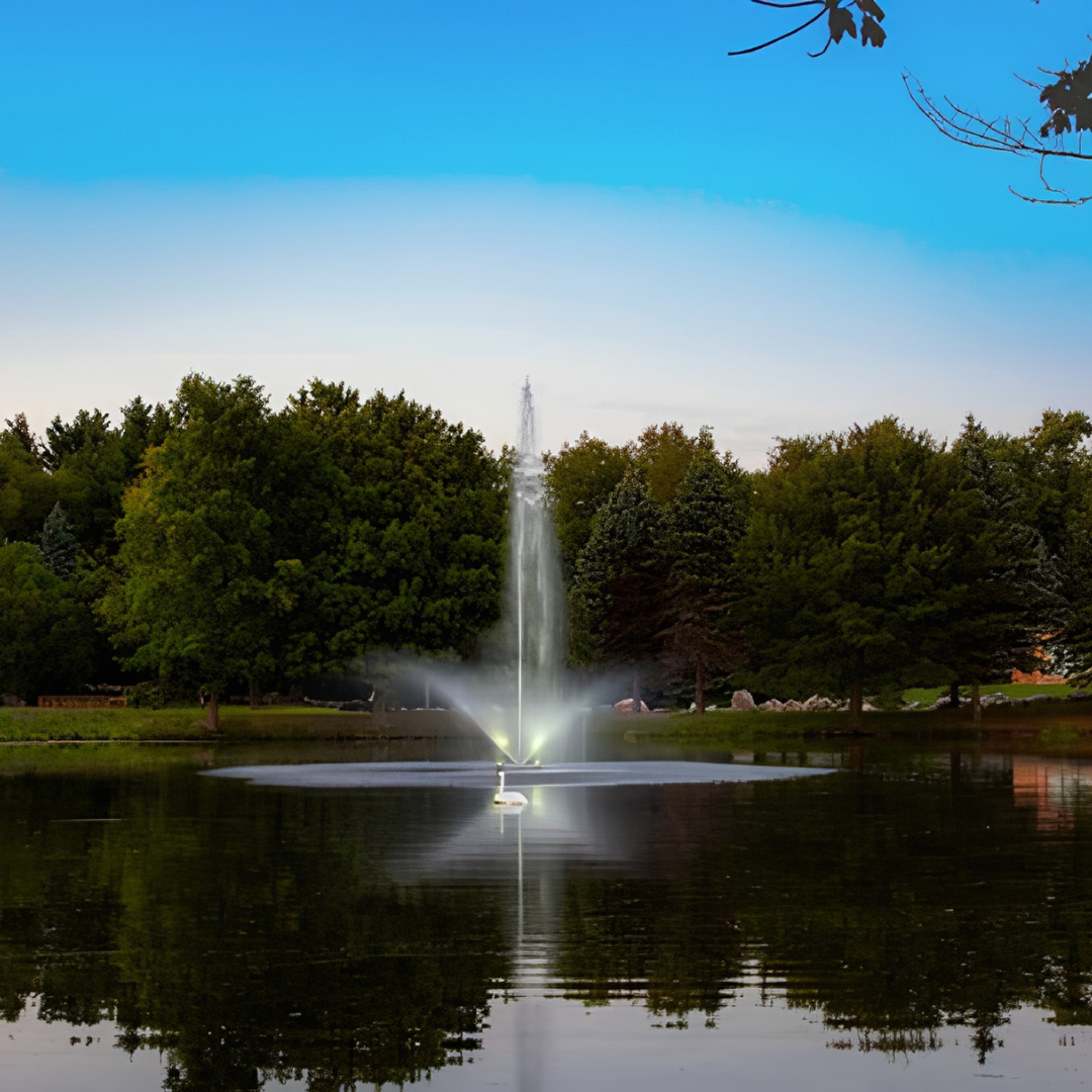 Scott Aerator Skyward Fountain For Medium, Residential Ponds ¾ hp 230 volts