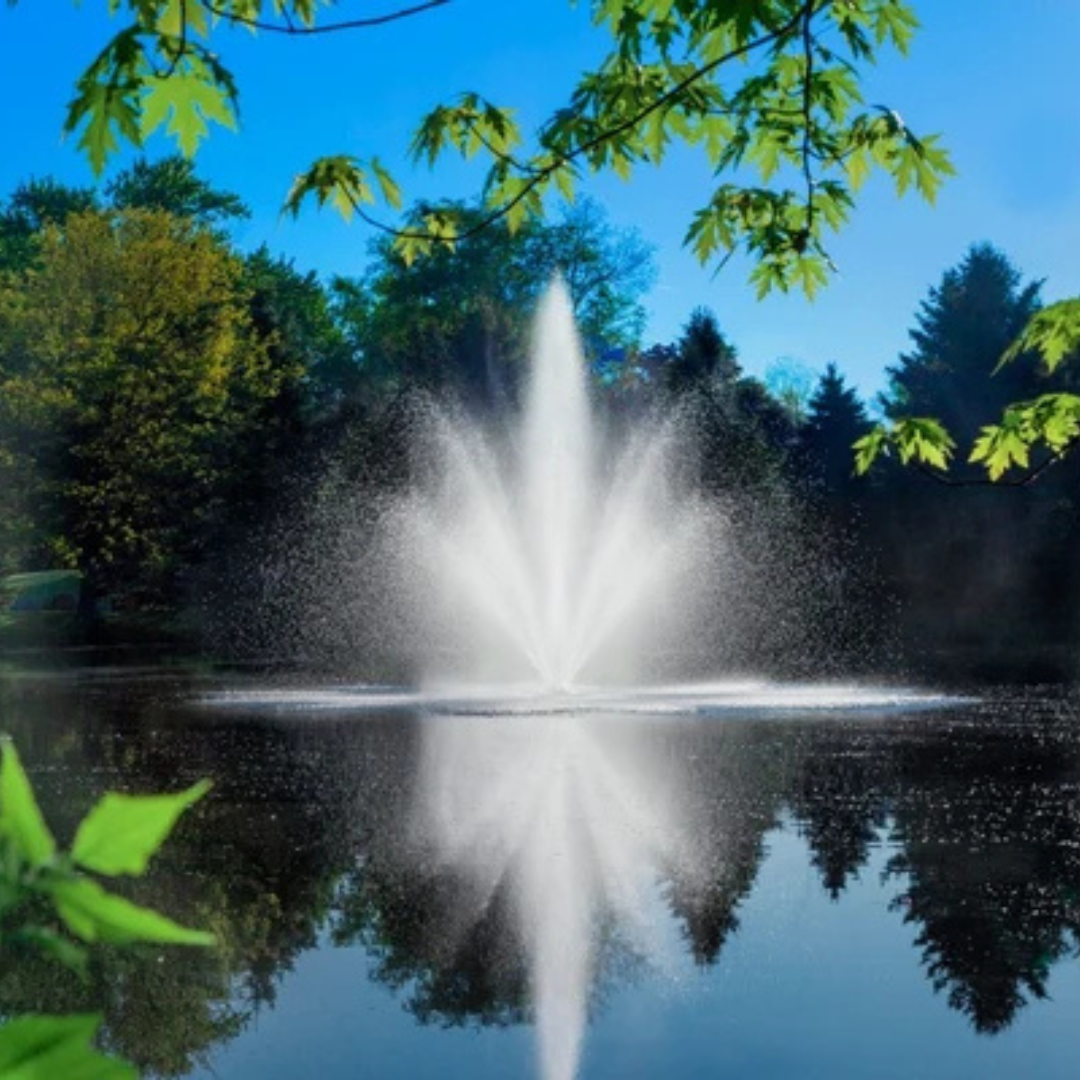 Scott Aerator Great Lakes Fountain For Medium, Residential Ponds 1 hp 115 volts