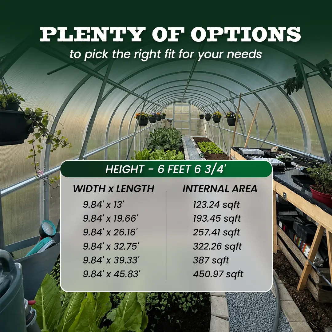 YourGreenHouses World's Most Popular Polycarbonate Greenhouse