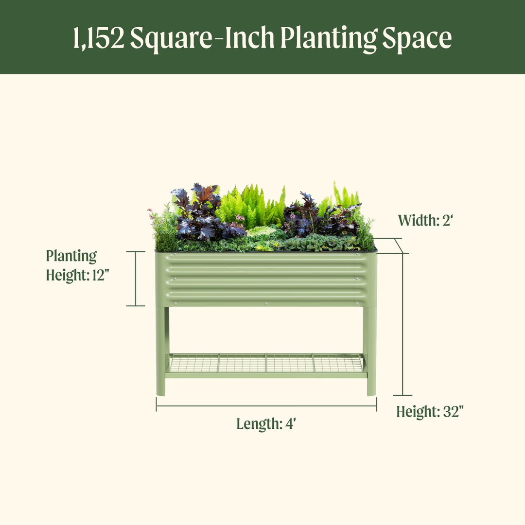 Vego Elevated Garden Bed - 2' x 4'