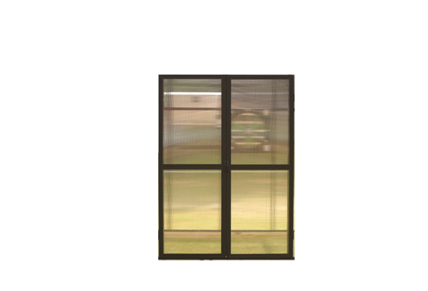 Riverstone - MONT Second Set of Hinged Doors for Black Greenhouse