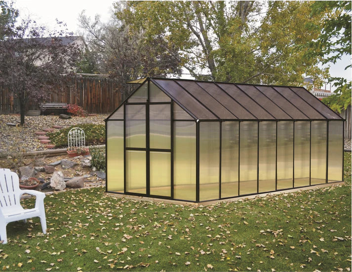 Riverstone - MONT Greenhouse- Black Finish - Premium Package