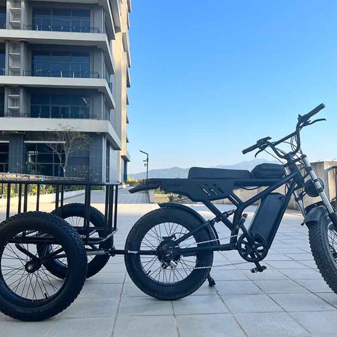 Freego Electric Bicycle Cargo Rear Trailer