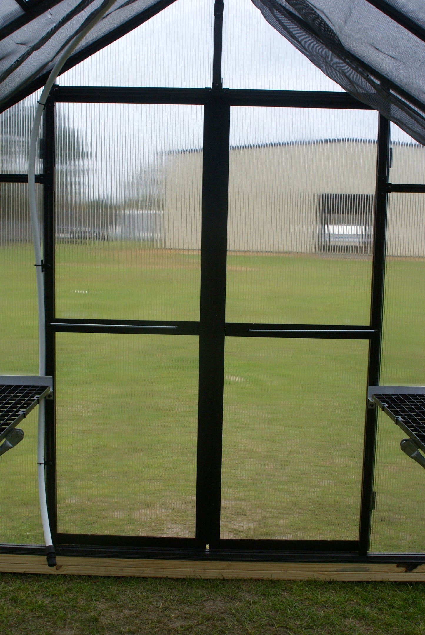 Riverstone - MONT Second Set of Hinged Doors for Black Greenhouse