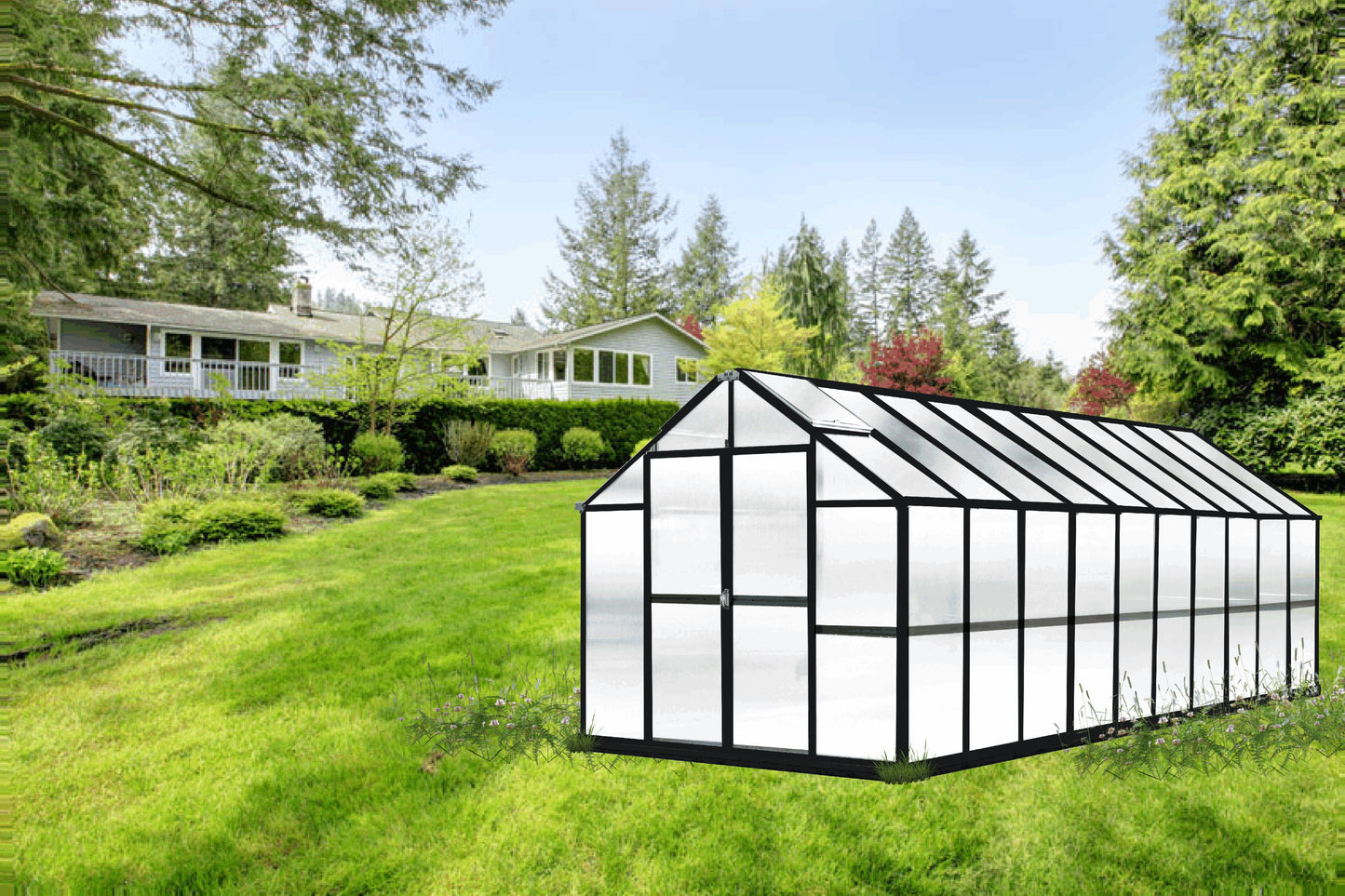 Riverstone MONT Growers Edition Greenhouse - Black Finish