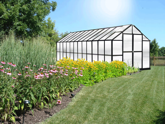 Riverstone MONT Growers Edition Greenhouse - Black Finish