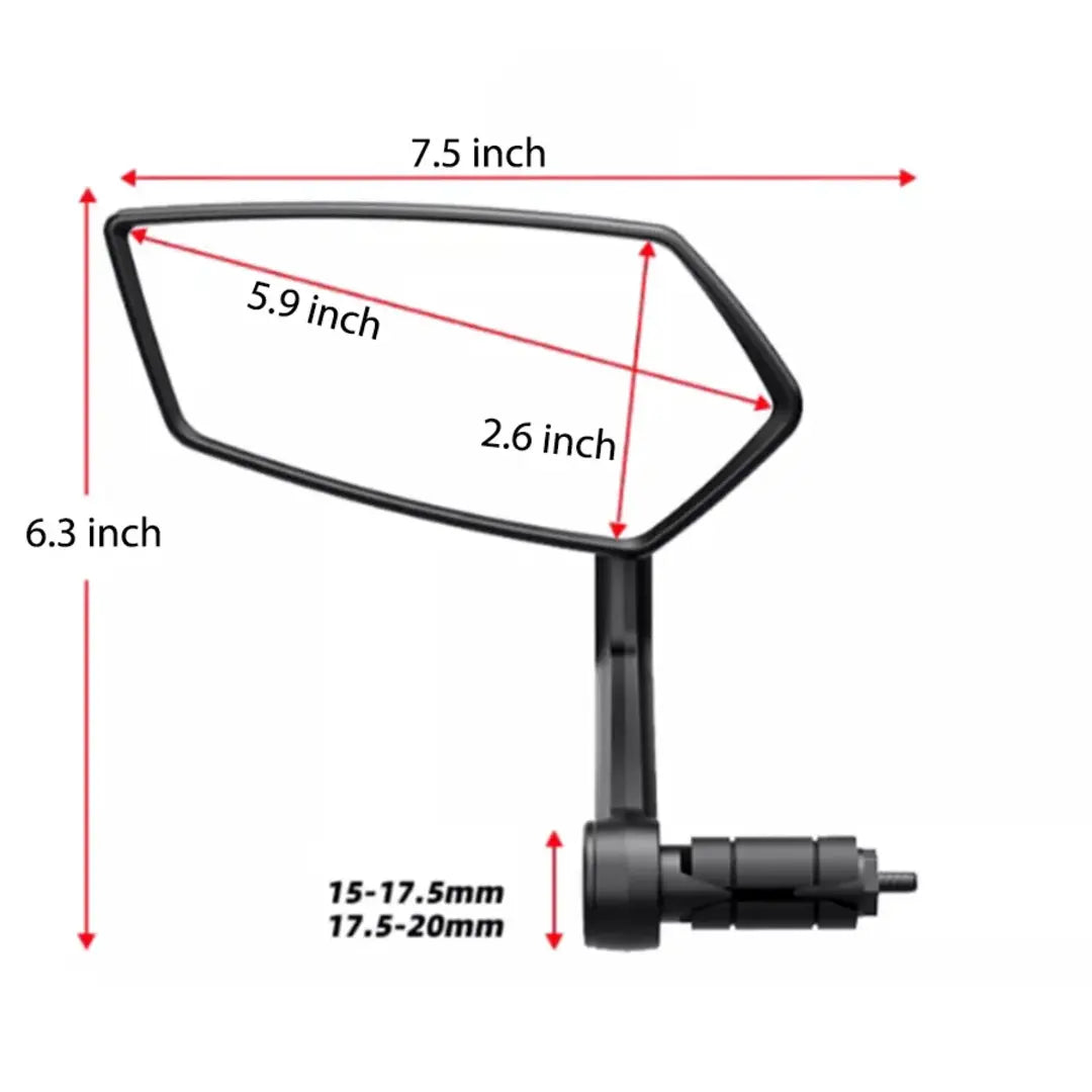 Handlebar Mirror(A Pair)