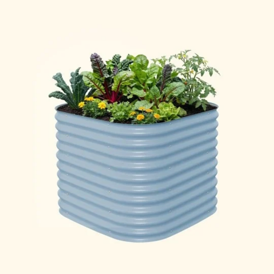 Vego 32" Extra Tall 4 In 1 Small Modular Metal Raised Garden Bed Kit