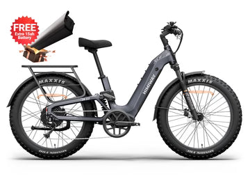Himiway D5 2.0 eBike Endless Comfort: Turning Rough Roads into Silk.