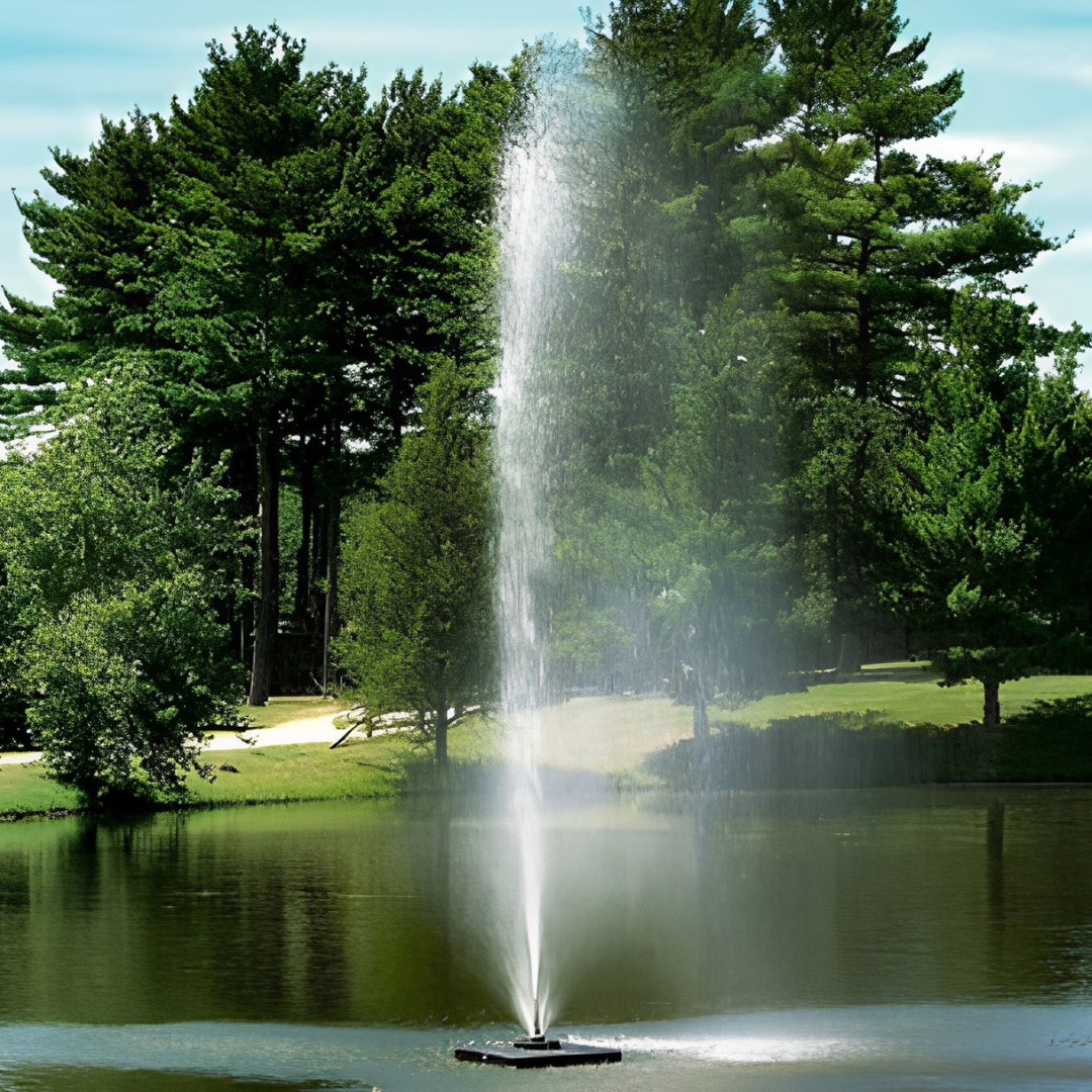 Scott Aerator Jet Stream Fountain For Small, Residential Ponds ½ hp 230 volts