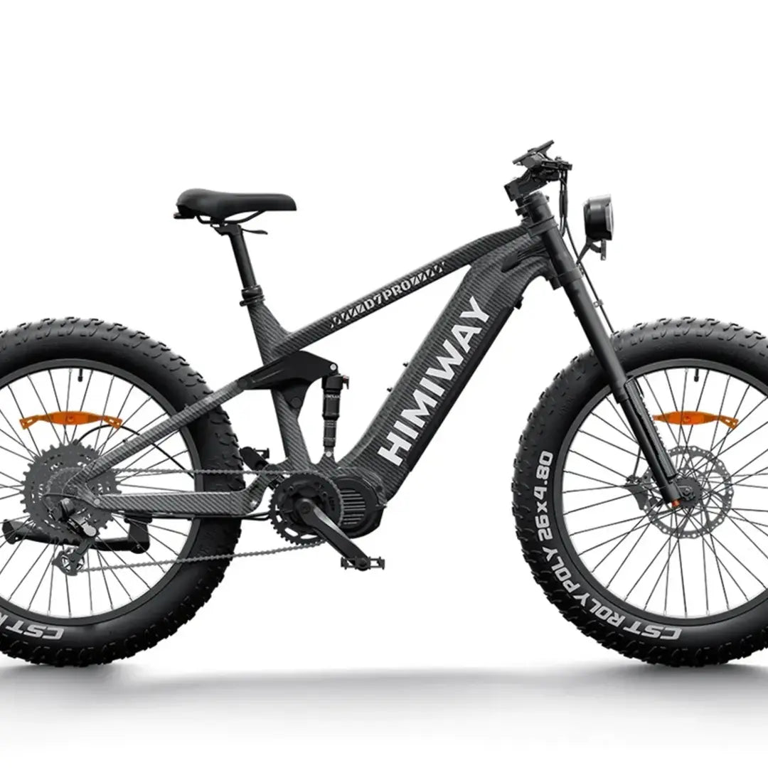 Himiway D5 2.0 eBike Endless Comfort: Turning Rough Roads into Silk.