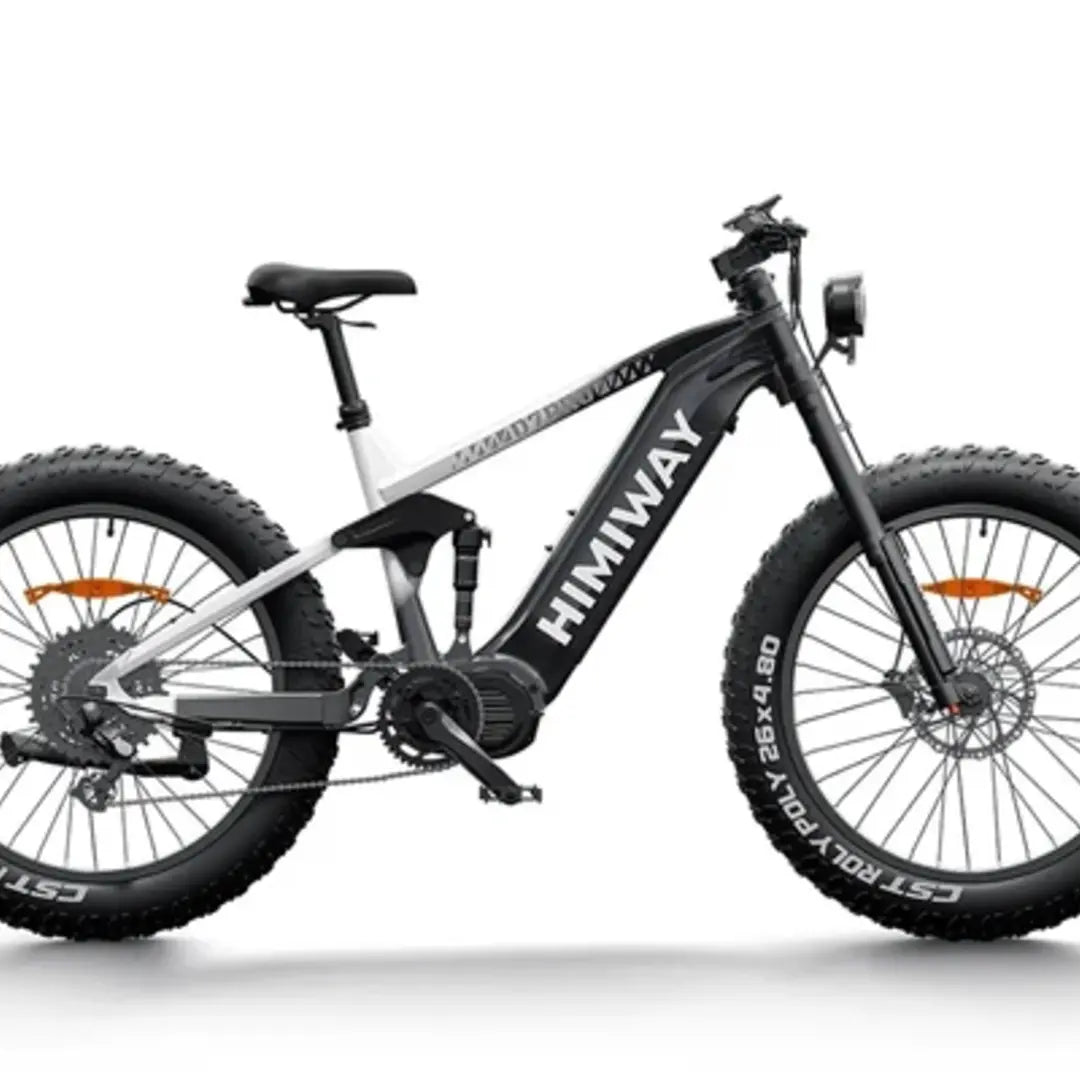 Himiway D5 2.0 eBike Endless Comfort: Turning Rough Roads into Silk.