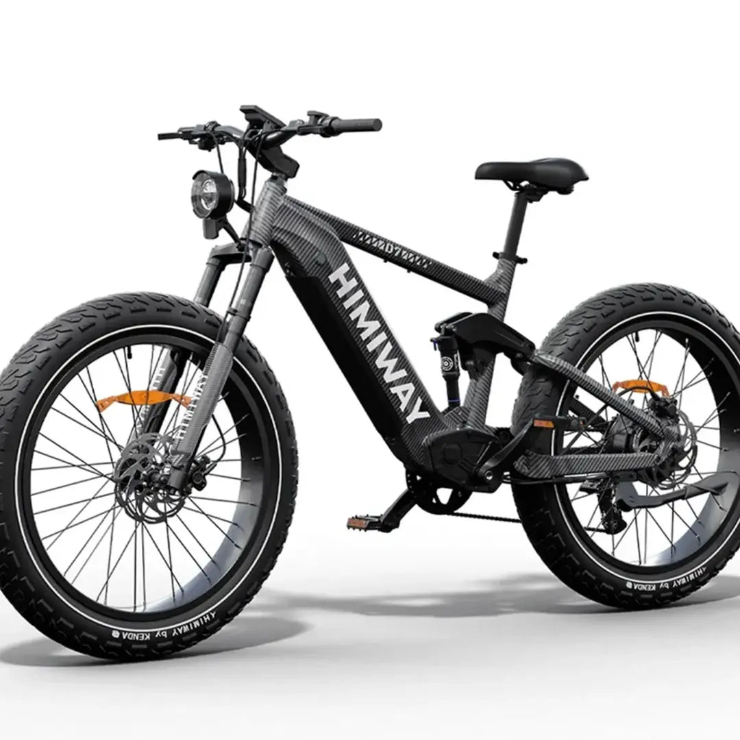 Himiway D5 2.0 eBike Endless Comfort: Turning Rough Roads into Silk.