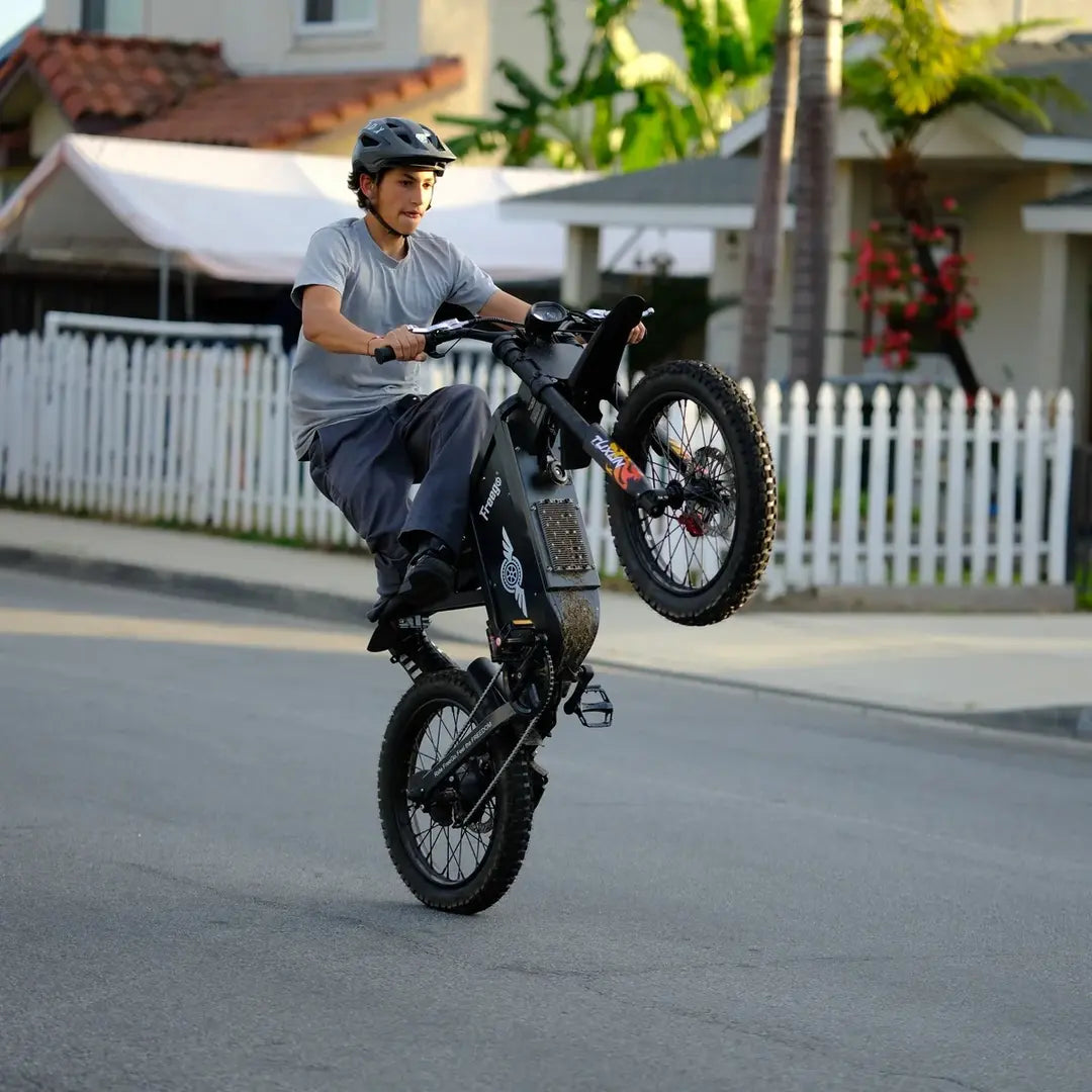 Freego X1 All-Terrain Electric Dirt Bike with Pedals