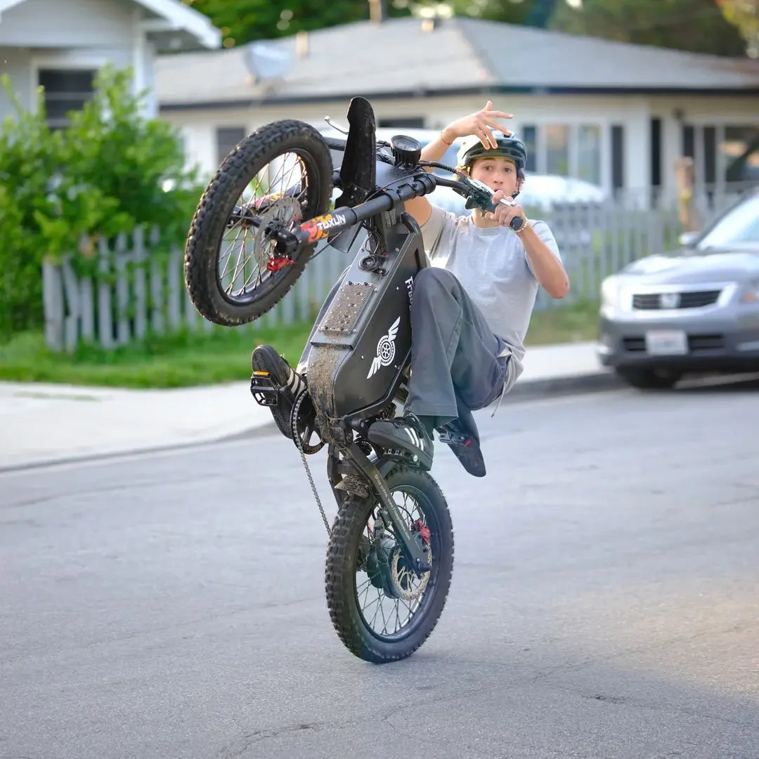 Freego X1 All-Terrain Electric Dirt Bike with Pedals